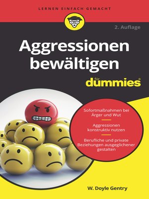 cover image of Aggressionen bew&auml;ltigen f&uuml;r Dummies
